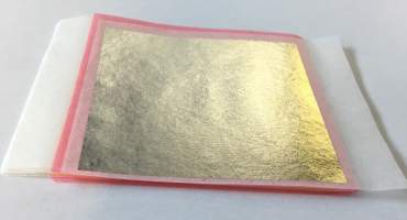 Foglie d'oro per doratura 