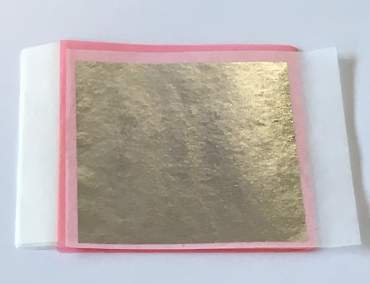 Foglie d'oro per doratura 
