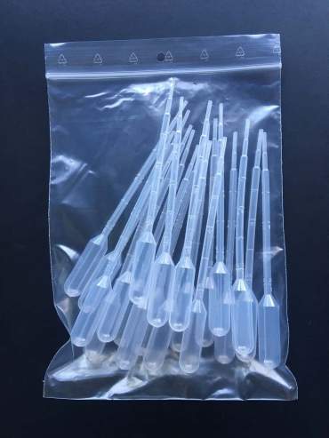 Pipette di riempimento graduate 1 ml per 20