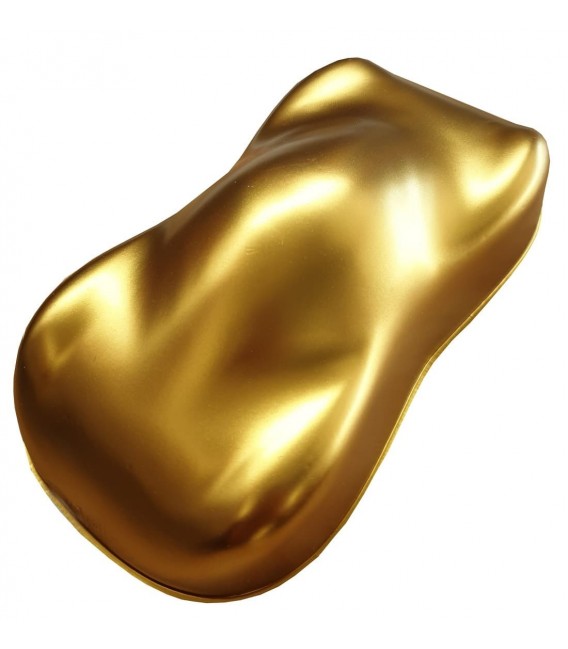 Vernice Spray Candy Gold Metallic Pronta All'uso, 0,5 Litri, Effetto Metallizzato Dorato – Base Per Finitura A Due Strati