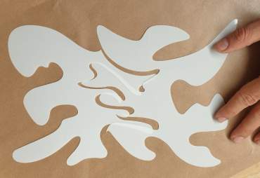 Stencil Stardust per fiamme True Fire