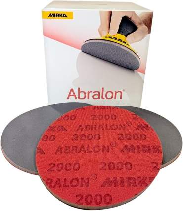 5 dischi abrasivi e di lucidatura ABRALON 1000 a 4000