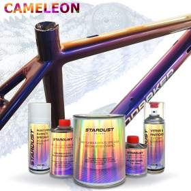 Kit completo per bici- vernice ad effetto camaleonte - STARDUST BIKE