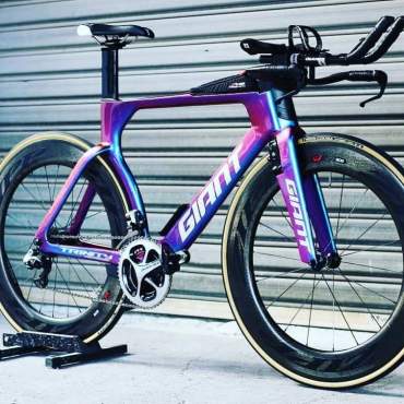 Kit completo per bici- vernice ad effetto camaleonte