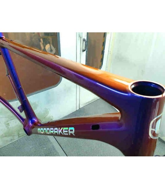 Kit completo per bici- vernice ad effetto camaleonte