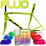 Kit completo di vernice fluorescente per bici