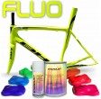 Kit completo di vernice fluorescente per bici