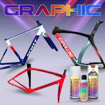 Kit de peinture vélo Graphic Design