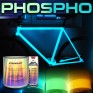 Vernice fosforescente bici in kit completo barattolo o bomboletta spray