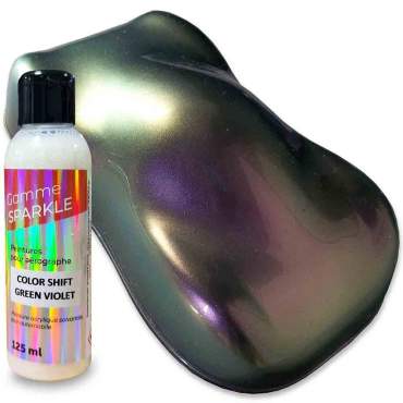 Vernice Aerografo Multicolore 7 Colori 125ml