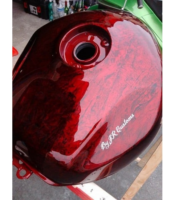 kit di vernice marborizzata perlata per moto