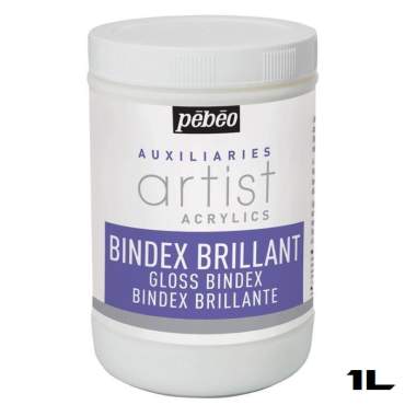 Legante trasparente idro-diluibile BINDEX Pébéo – Mat o Brillante
