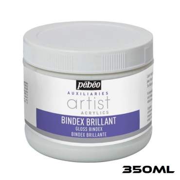 Legante trasparente idro-diluibile BINDEX Pébéo – Mat o Brillante