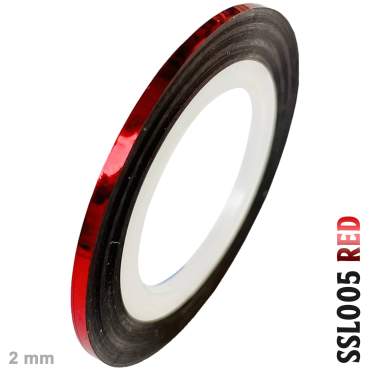 Filo adesivo di striping cromato e olografico nastro di 2mm x 20 m