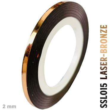 Filo adesivo di striping cromato e olografico nastro di 2mm x 20 m