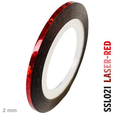 Filo adesivo di striping cromato e olografico nastro di 2mm x 20 m