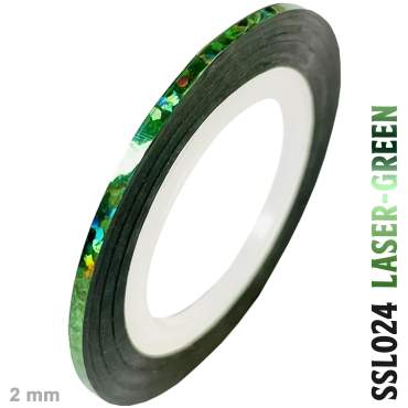 Filo adesivo di striping cromato e olografico nastro di 2mm x 20 m