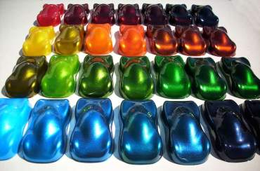 Vernice Candy a solventi per aerografo