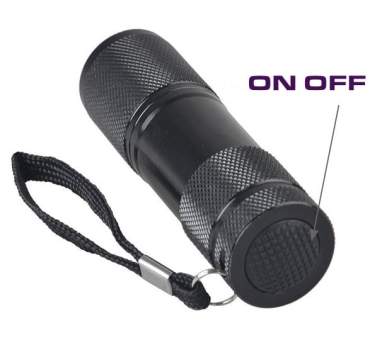 Lampada UV tipo mini torcia portatile