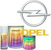 Vernici auto OPEL - Codici colori OPEL  in base a solventi