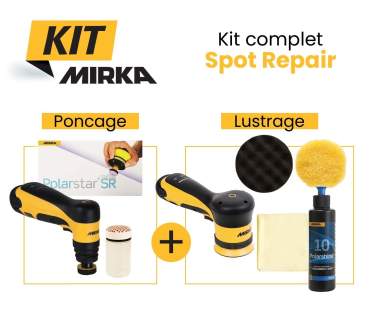 Kit Spot Repair - Nuovo processo Mirka senza filo di levigatura e lucidatura