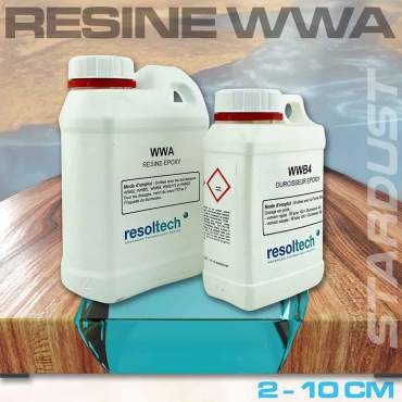 Resine Epoxy trasparente senza solvente