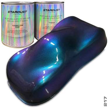 Kit 2Litres peinture cameleon Bleu / Violet / Rouge / cuivre