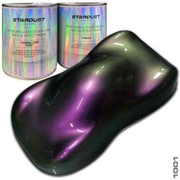 Kit 2Litres peinture cameleon Bleu / Violet / Rouge / cuivre