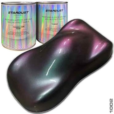 Kit 2Litres peinture cameleon Bleu / Violet / Rouge / cuivre