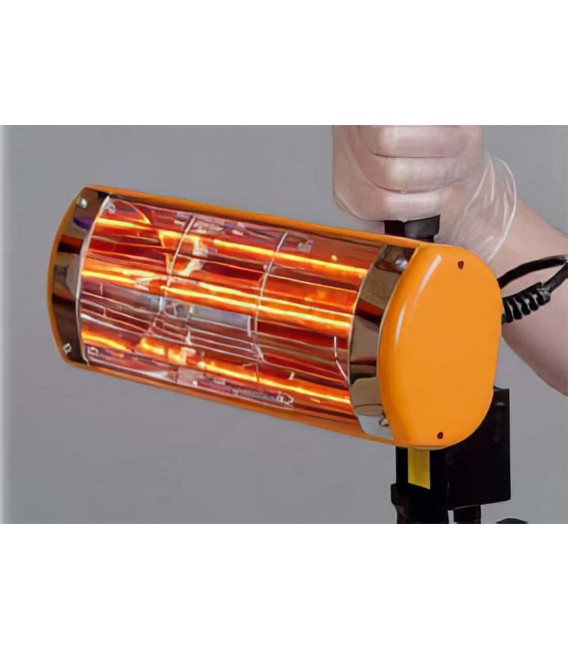 Essiccatore a infrarossi portatile - Lampada per asciugatura vernice IR da  1000 W con maniglia