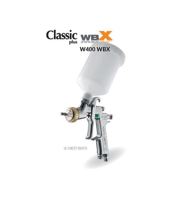 W-400 WBX - Pistola IWATA per Basi
