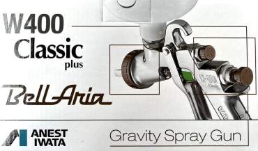 W-400 BELLARIA - Pistola IWATA per trasparente