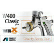 W-400 WBX - Pistola IWATA per Basi