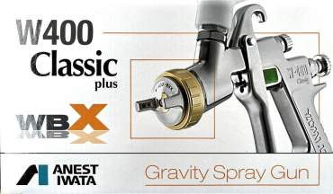 COFANETTO 2 Pistole IWATA - W-400 BELLARIA+W-400 WBX