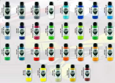 Vernici per modellismo RC su lexan – 29 Colori Racing HIKARI R/C