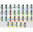 Vernici per modellismo RC su lexan – 29 Colori Racing HIKARI R/C