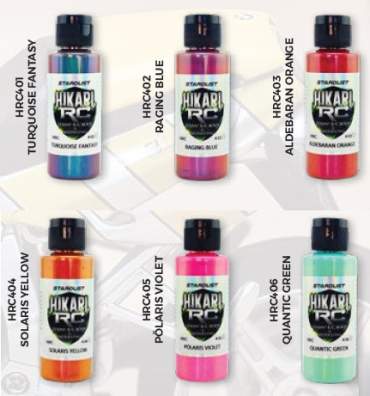 Vernice cambiamento cromatico per modellismo RC su lexan – HIKARI R/C