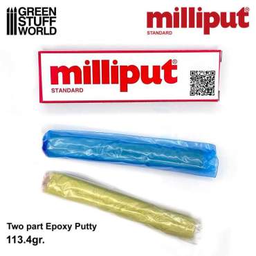 Milliput Standard Giallo Grigio o Nero