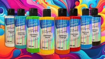 Vernici grafiche per immersione - 8 colori idrografici