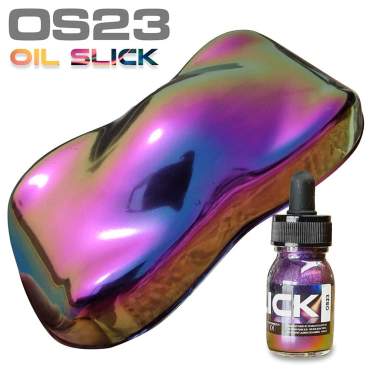 Kit completo di vernice effetto Oil Slick per bici