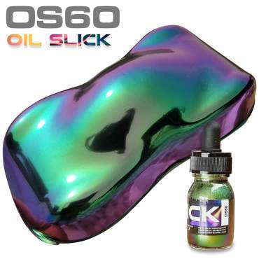Kit completo di vernice effetto Oil Slick per bici