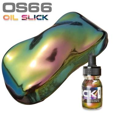 Kit completo di vernice effetto Oil Slick per bici