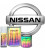 Vernici auto Nissan - Codici colori Nissan in base a solventi