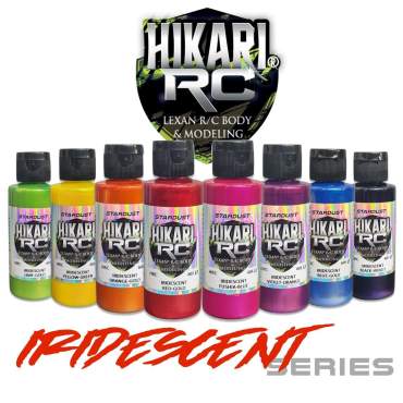Vernici iridescenti per modellismo RC su lexan – HIKARI