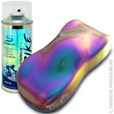 Kit completo per bici- vernice ad effetto camaleonte