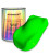 Kit completo di vernice fluorescente per bici