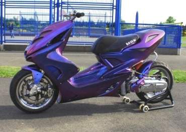 Kit Scooter Peinture caméléon