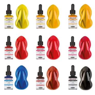 I Candy Schmincke : 9 inchiostri Aero Color ultra fini e intensi