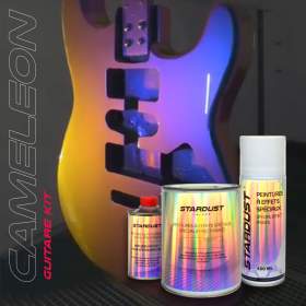 Vernice camaleonte chitarra – kit verniciatura chitarra completa in spray o con pistola