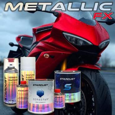 KIT MOTO - Vernice Metallizzata + ORO DORA - BRONZO - RAME - ALLUMINIO